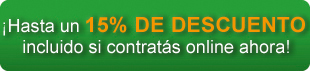 15% descuento