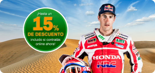 Joan Barreda: Cotizá tu seguro de moto con AMV